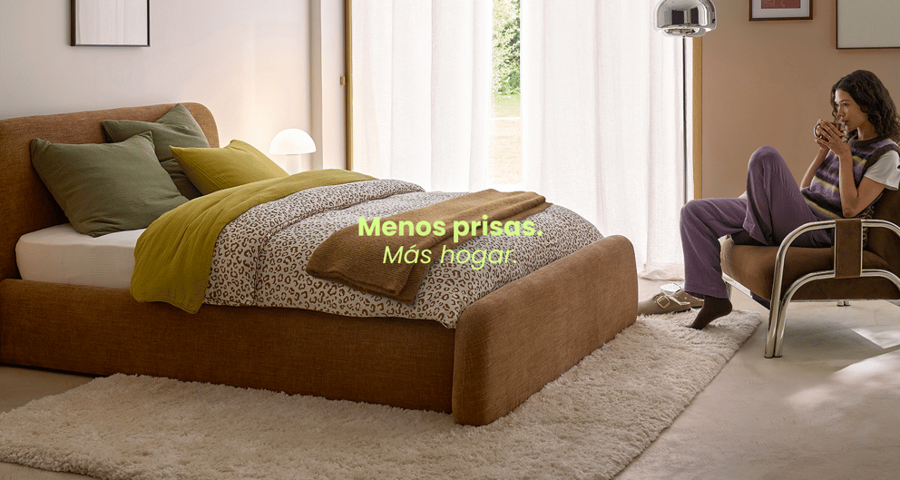 Menos prisas. Más hogar.