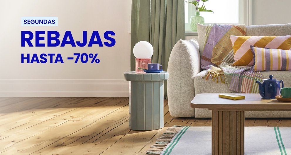 Segundas Rebajas hasta -70%