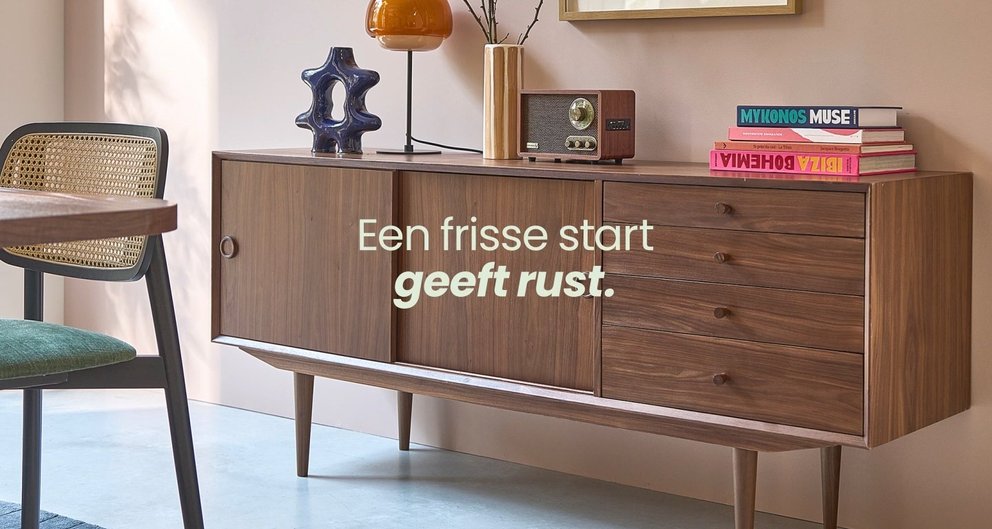 Een frisse start geeft rust