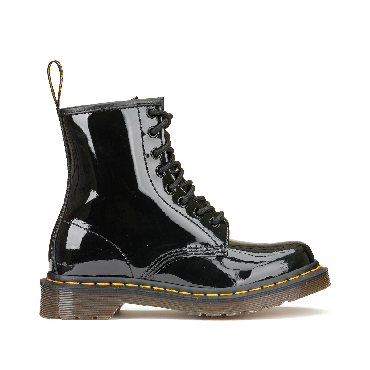1460 w patent leather boots black patent Dr. Martens | La Redoute