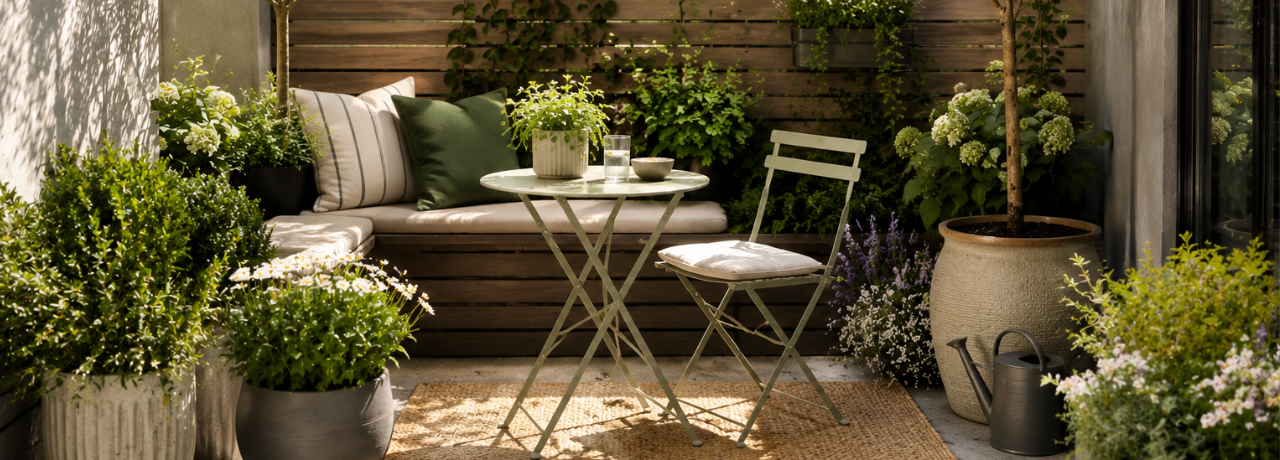 Small Balcony & Outdoor Space Ideas: How to Make the Most of a Compact Area
