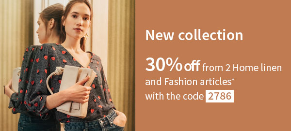 New collection | 30% off from 2 articles