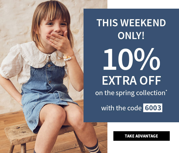 10% extra off on the spring collection