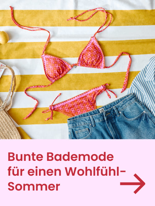 Bunte Bademode für einen Wohlfühl-Sommer