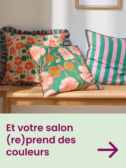 Et votre salon reprend des couleurs