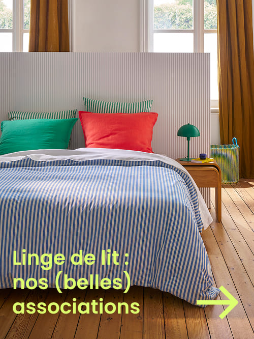 Linge de lit : nos (belles) associations