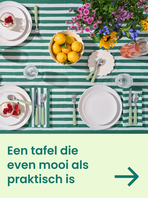 Tafel decoratie voor pasen