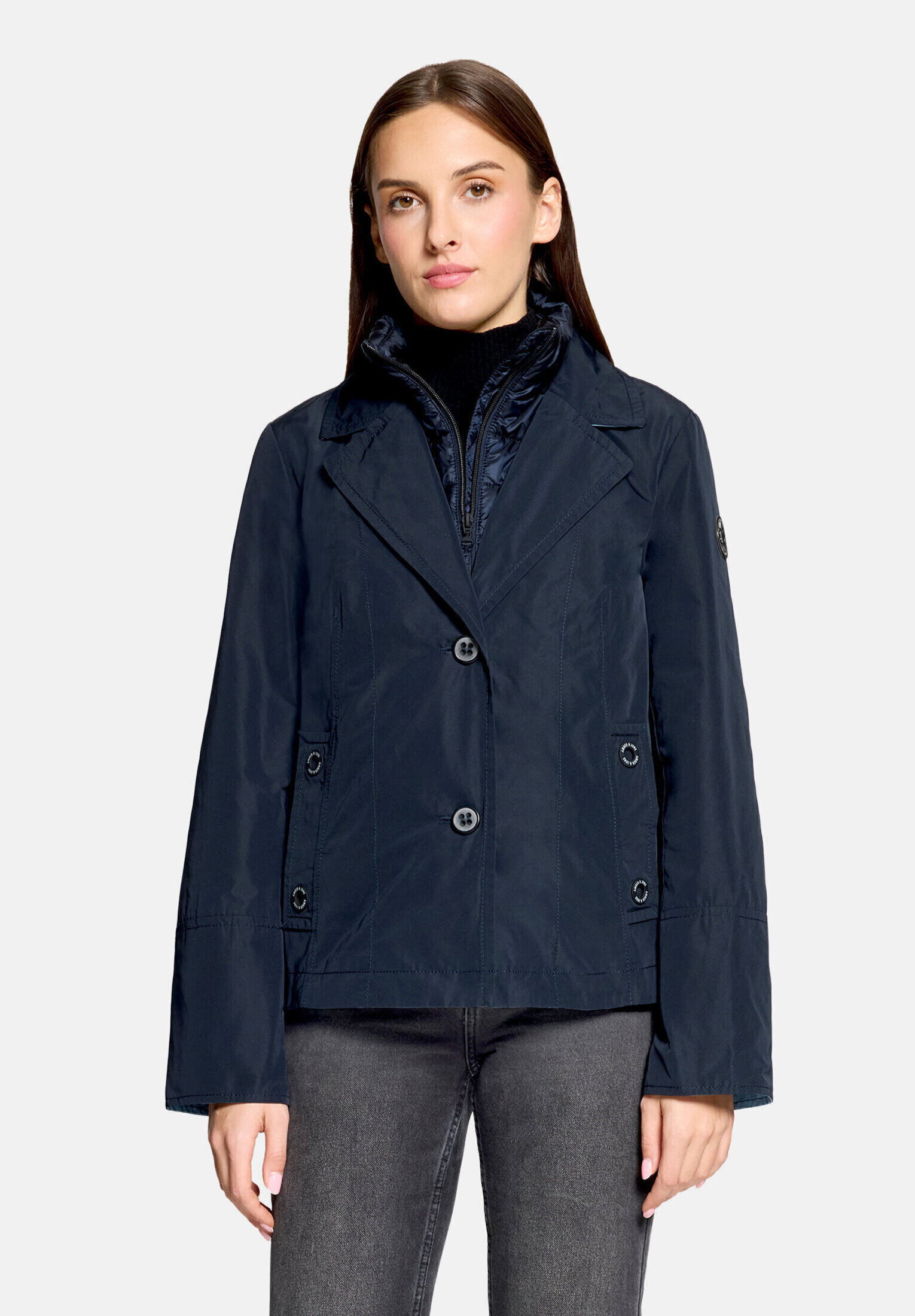 Veste de mi-saison avec partie veste sans manches amovible, AMBER & JUNE