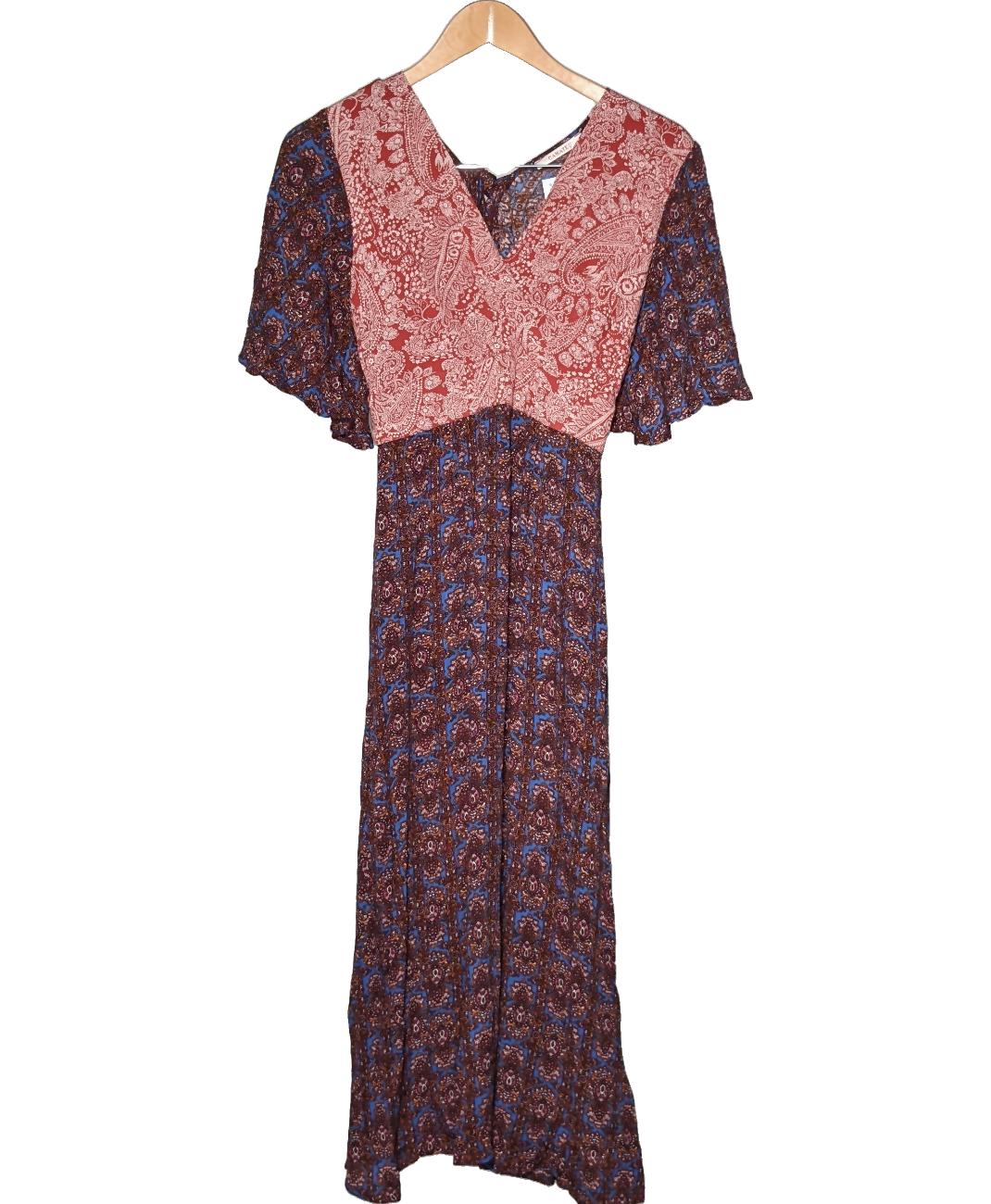 Robe longue tres bon etat rouge Camaieu La Redoute