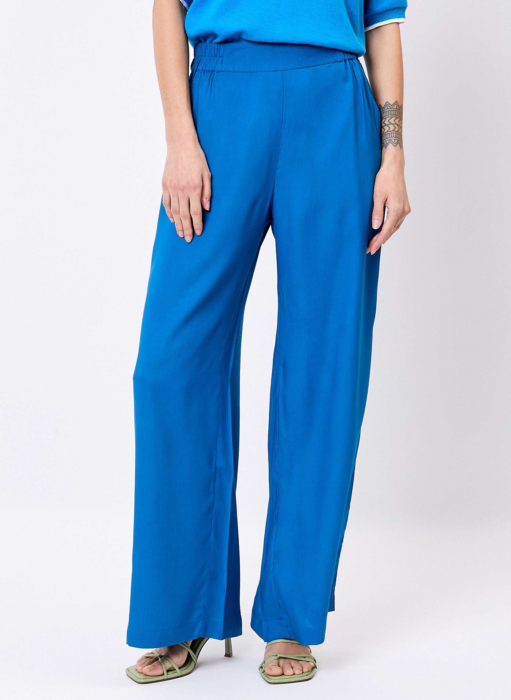 Pantalon imprimé ample élastiqué fluide ALEXIA, PRINCESSE NOMADE