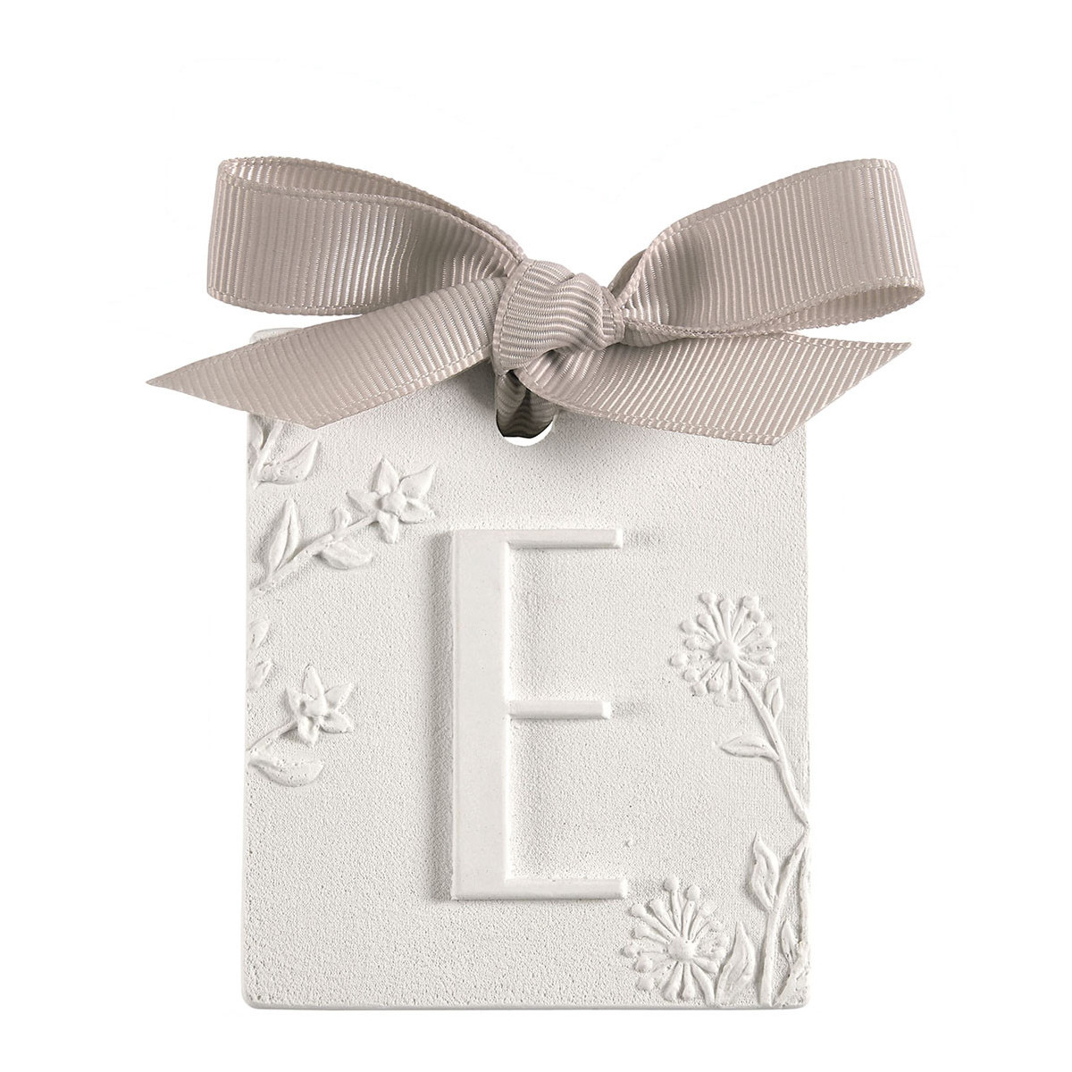 Décor parfumé lettre E - Voile de Lin, MATHILDE M