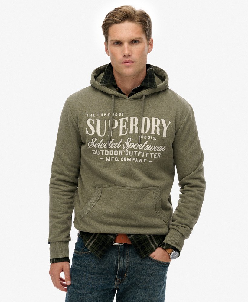Sweat à capuche décontracté Outdoor Supply Co, SUPERDRY