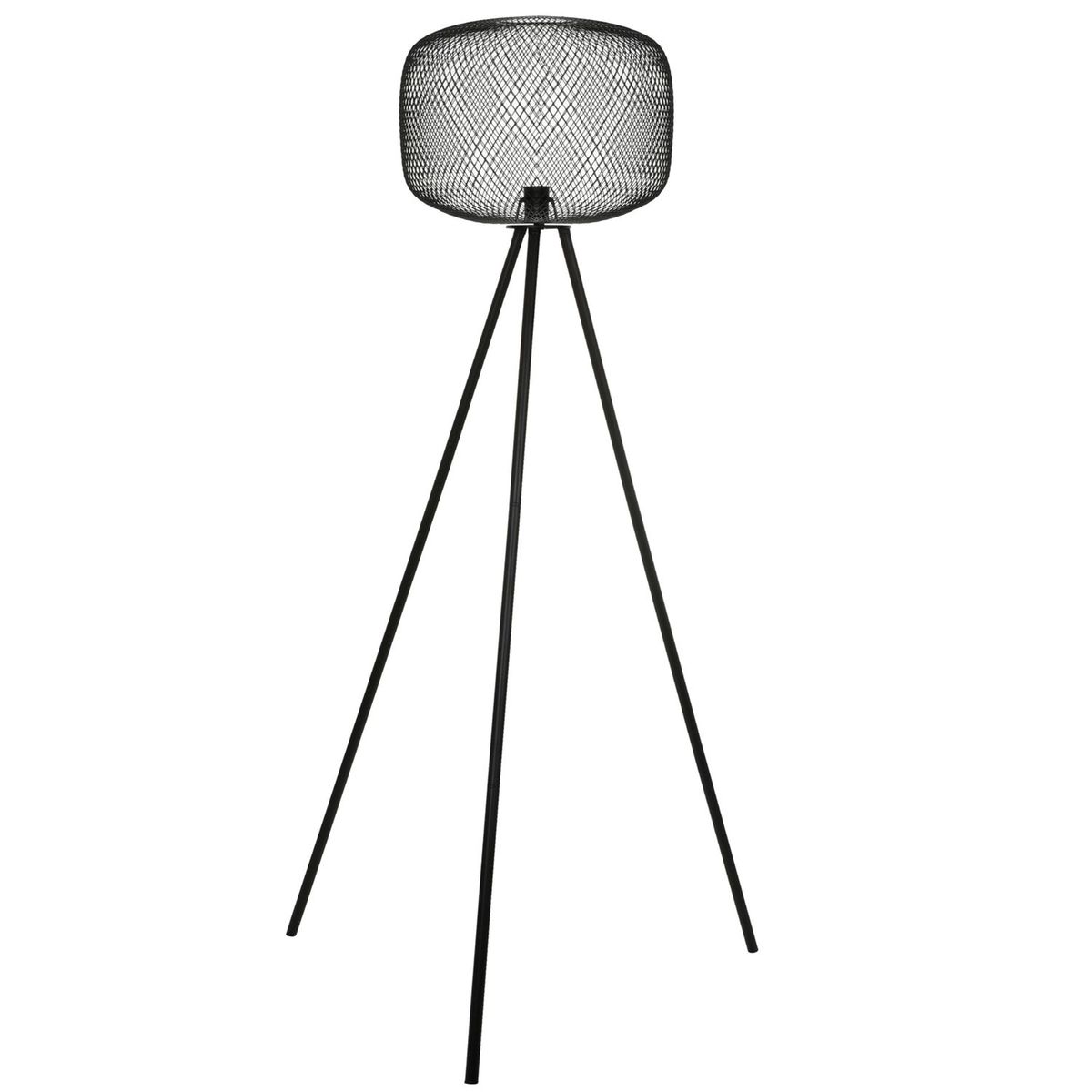 lampadaire design industriel en metal spirit