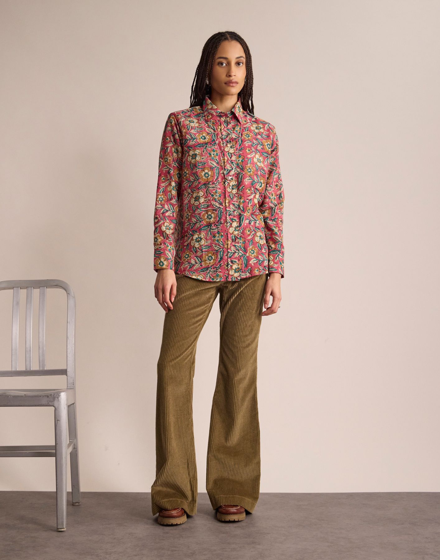 Chemise Maureena Imprimée, INES DE LA FRESSANGE PARIS