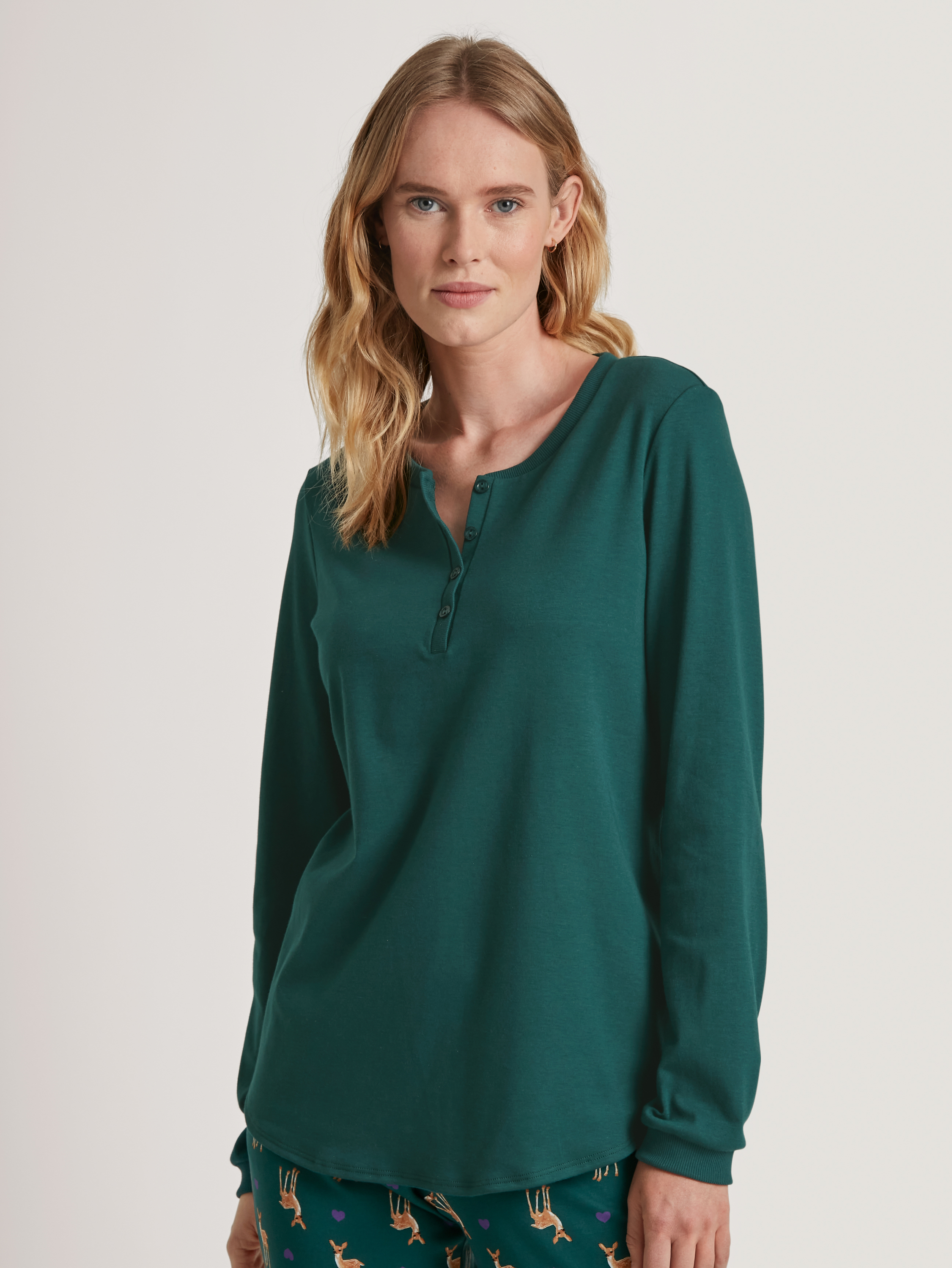T-shirt à manches longues manches longues Coton FAVOURITES, CALIDA