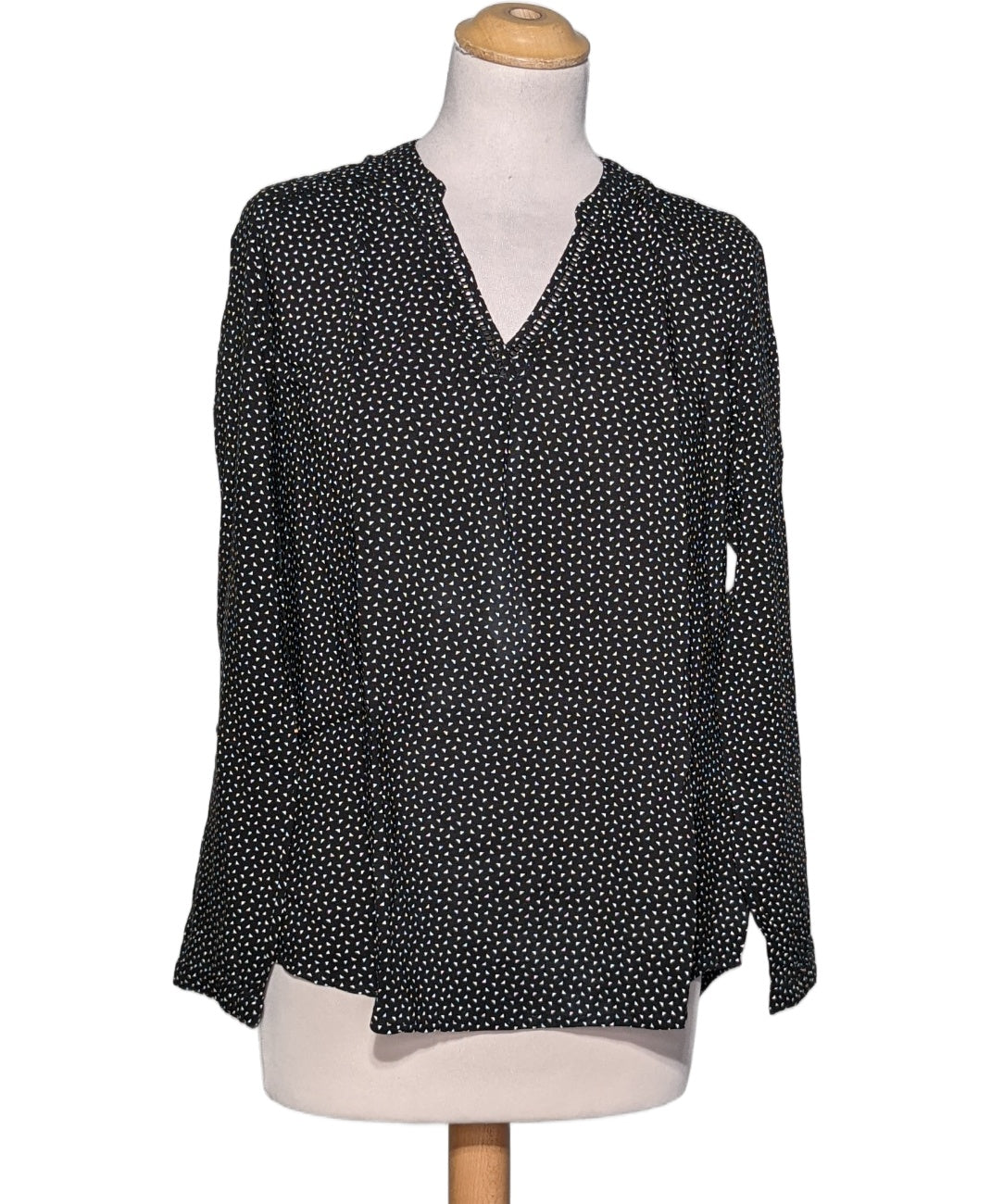 Camaieu chemisier noir clearance