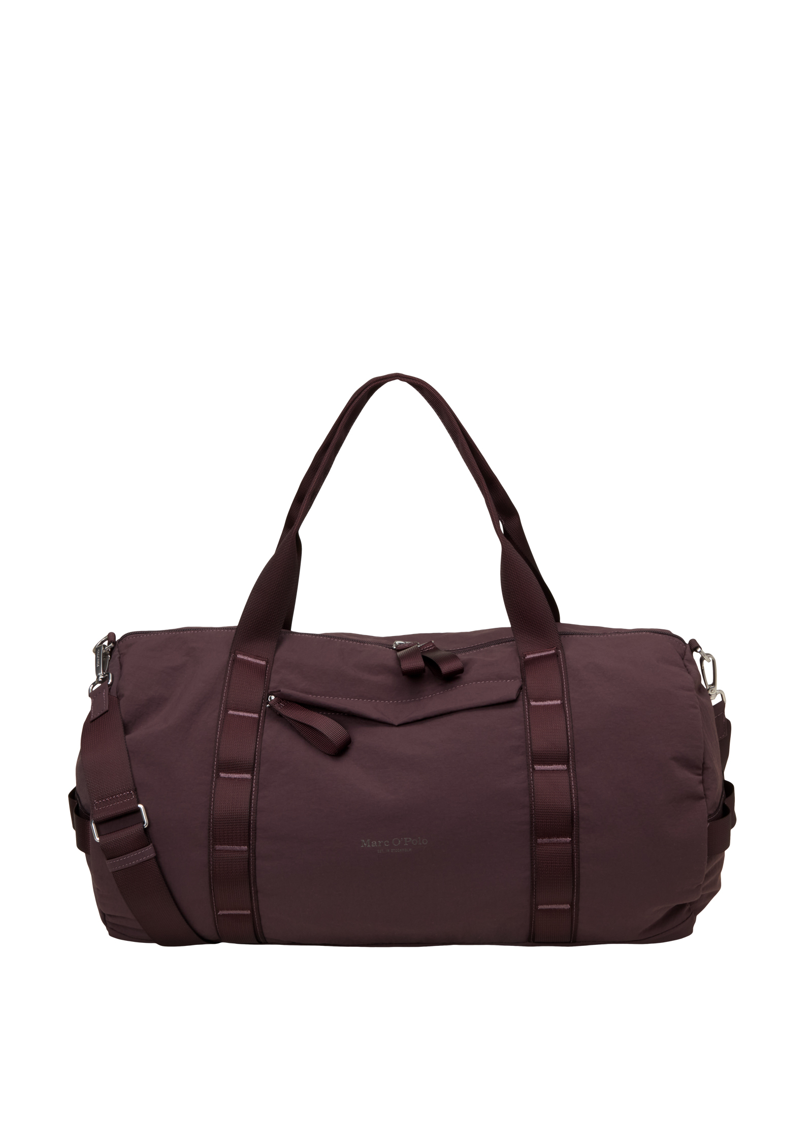 Sac de week-end modèle Lauri, taille moyenne en matériau recyclé hydrofuge, MARC O'POLO