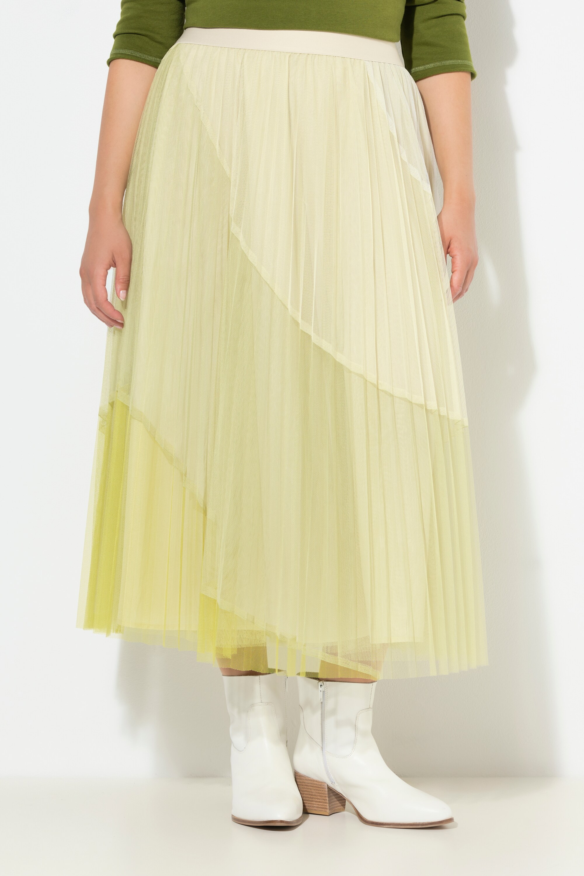 Jupe midi en tulle, ULLA POPKEN