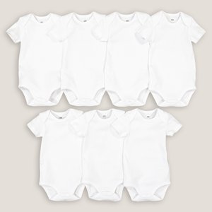 Pack of 7 Bodysuits in Cotton LA REDOUTE COLLECTIONS image