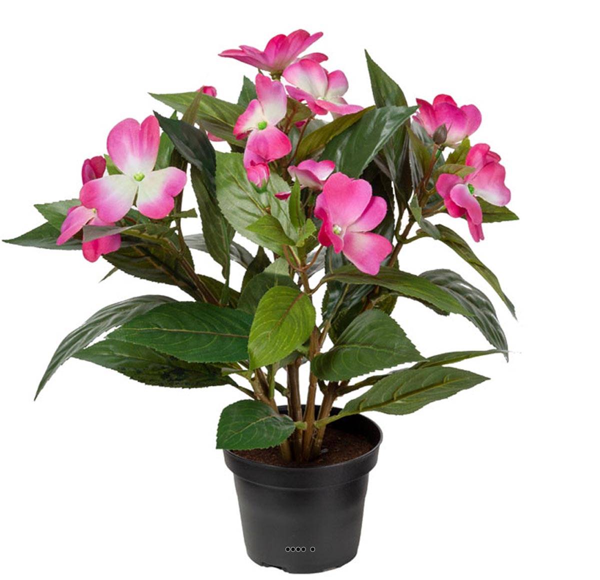 Grande Violette Africaine artificielle en pot, ARTIFICIELLES