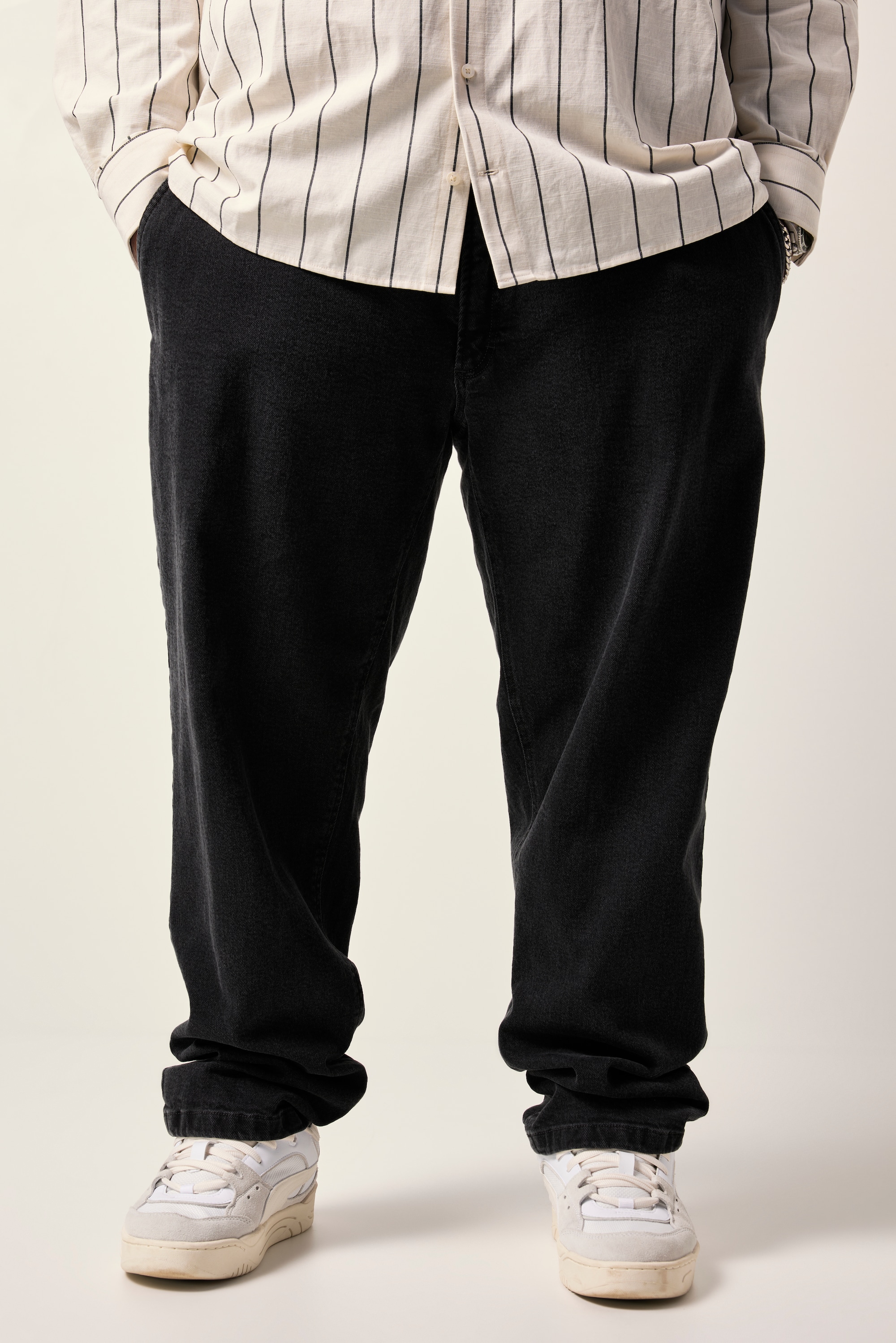 Jean chino, black denim, STHUGE