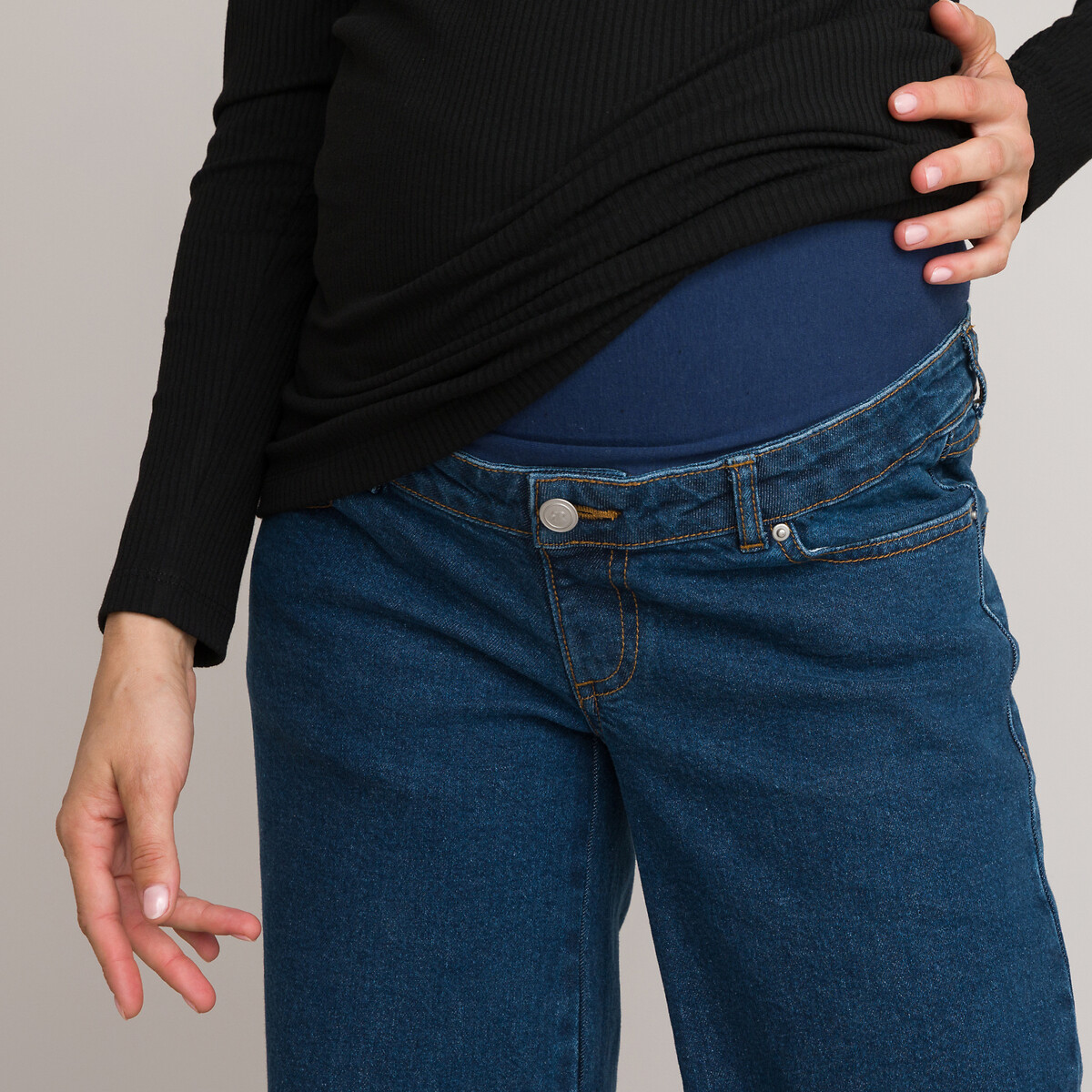 Dames Kleding voor voor Jeans voor 7/8 en cropped jeans Bespaar 40% Esprit Denim Jeans Met Wijde Pijpen in het Blauw 