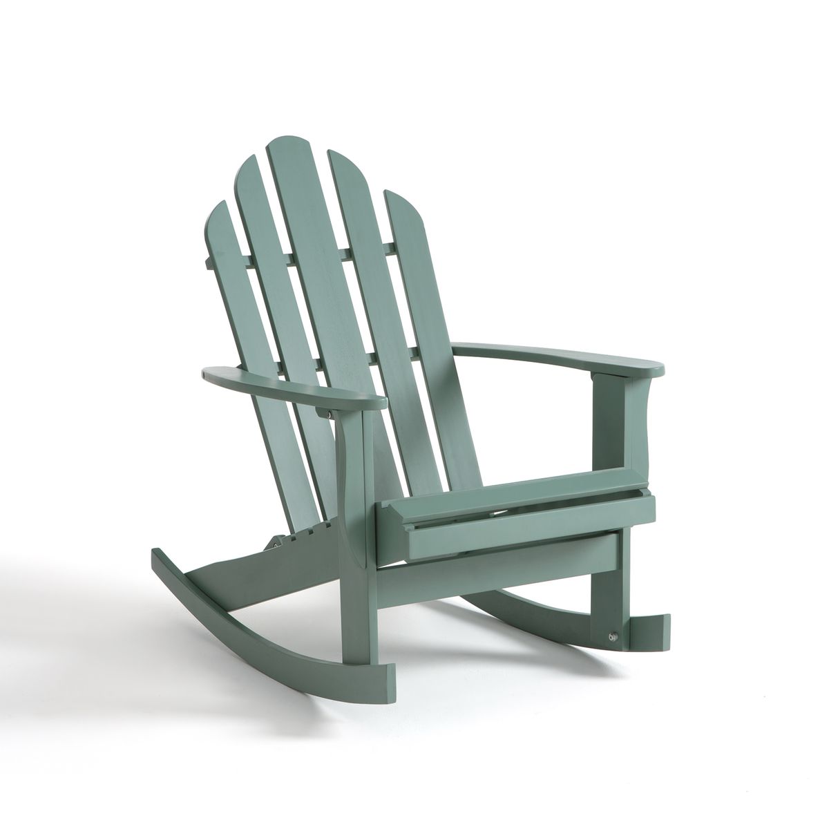 Rocking chair de jardin Théodore, style Adirondack