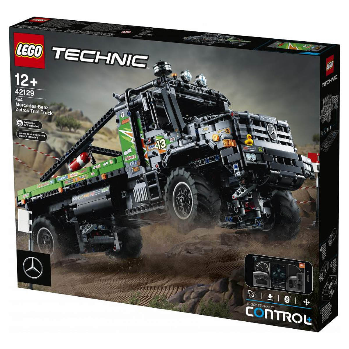 42129 ® Technic Le camion d essai 4x4 Mercedes Benz Zetros telecommande, LEGO