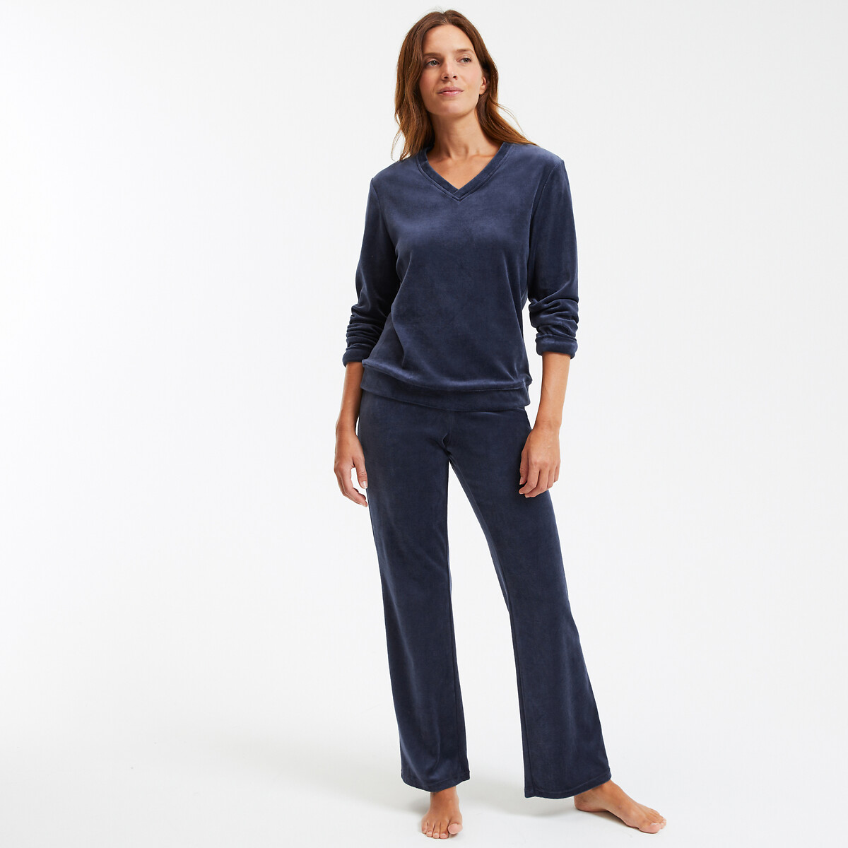 Pyjama velours La Redoute Collections La Redoute
