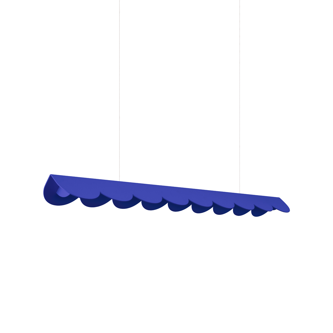 Suspension Aluminium Outremer LED 1 Biscuit, EDEN