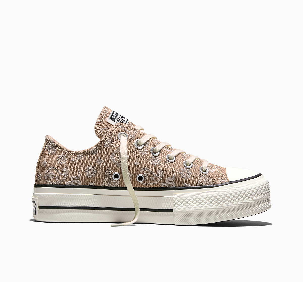 Converse Zapatillas CHUCK TAYLOR ALL STAR LIFT OX ELEVATED PAISLEY — photo 2