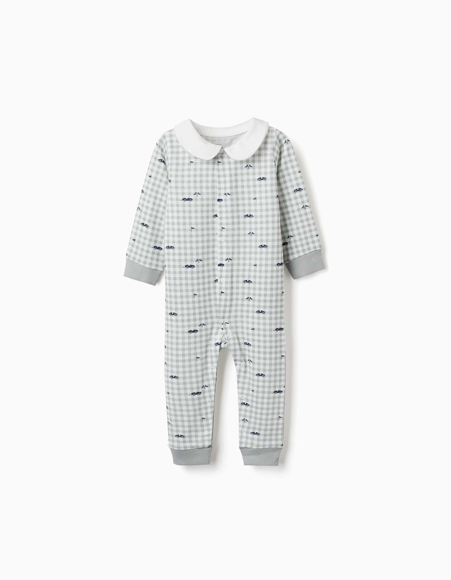 Dors-bien en coton à motif Vichy, ZIPPY