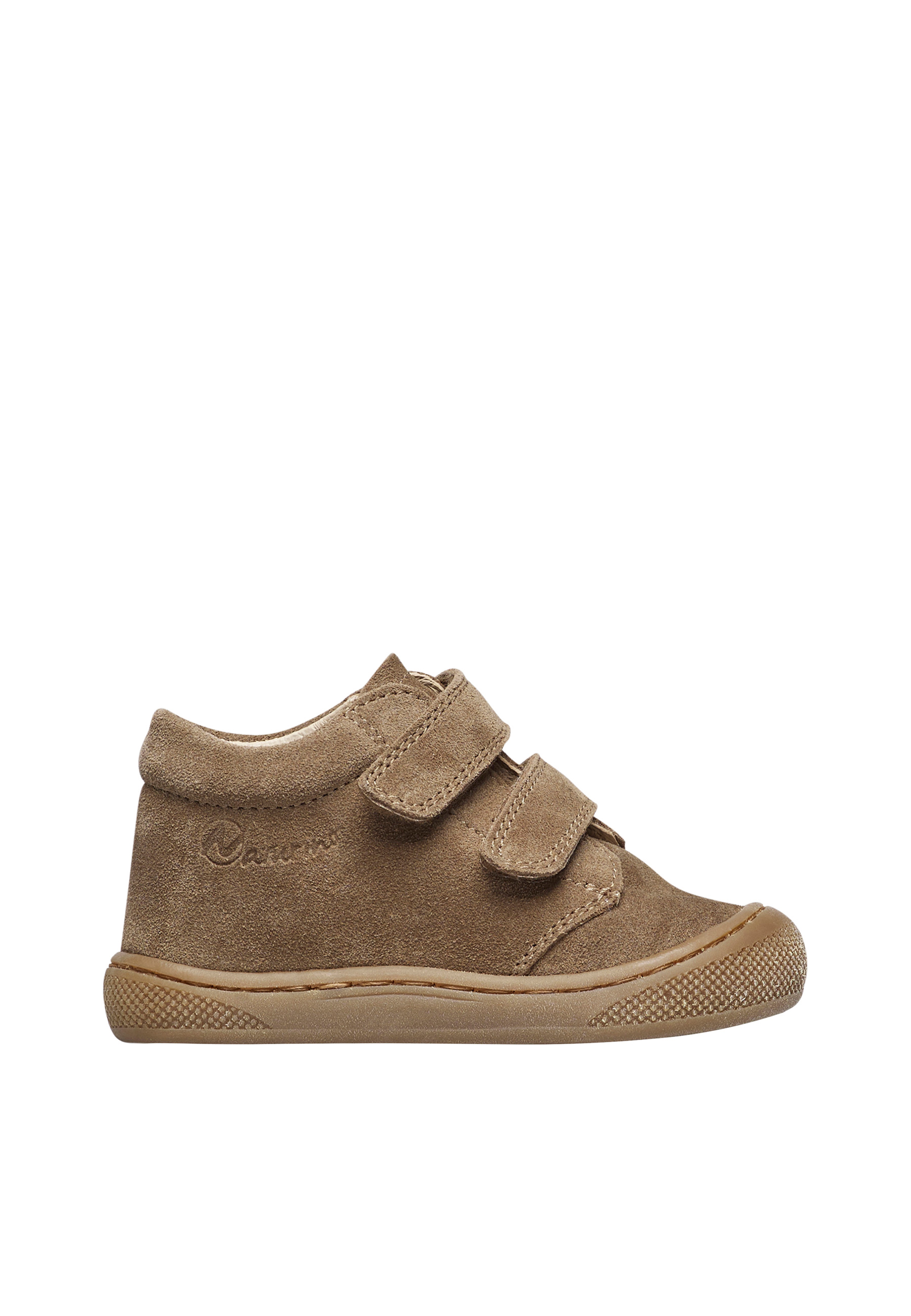Chaussures premiers pas en suède COCOON WIDE VL, NATURINO