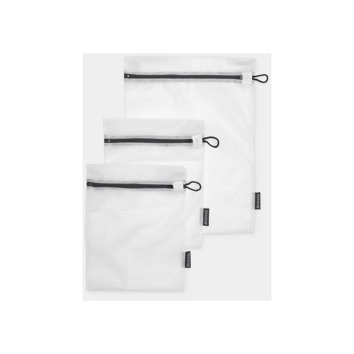 Panier à linge de Lavage set de 3 en 2 tailles White, BRABANTIA