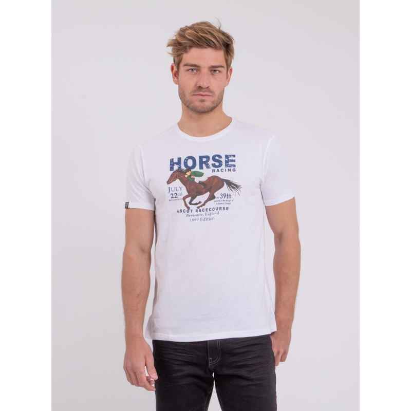 T-shirt Col Rond Pur Coton Neder, RITCHIE