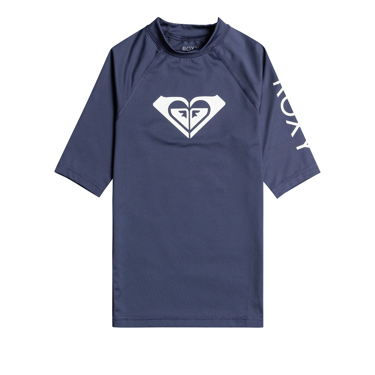 Image of Recycled Swim T-Shirt with Logo Print