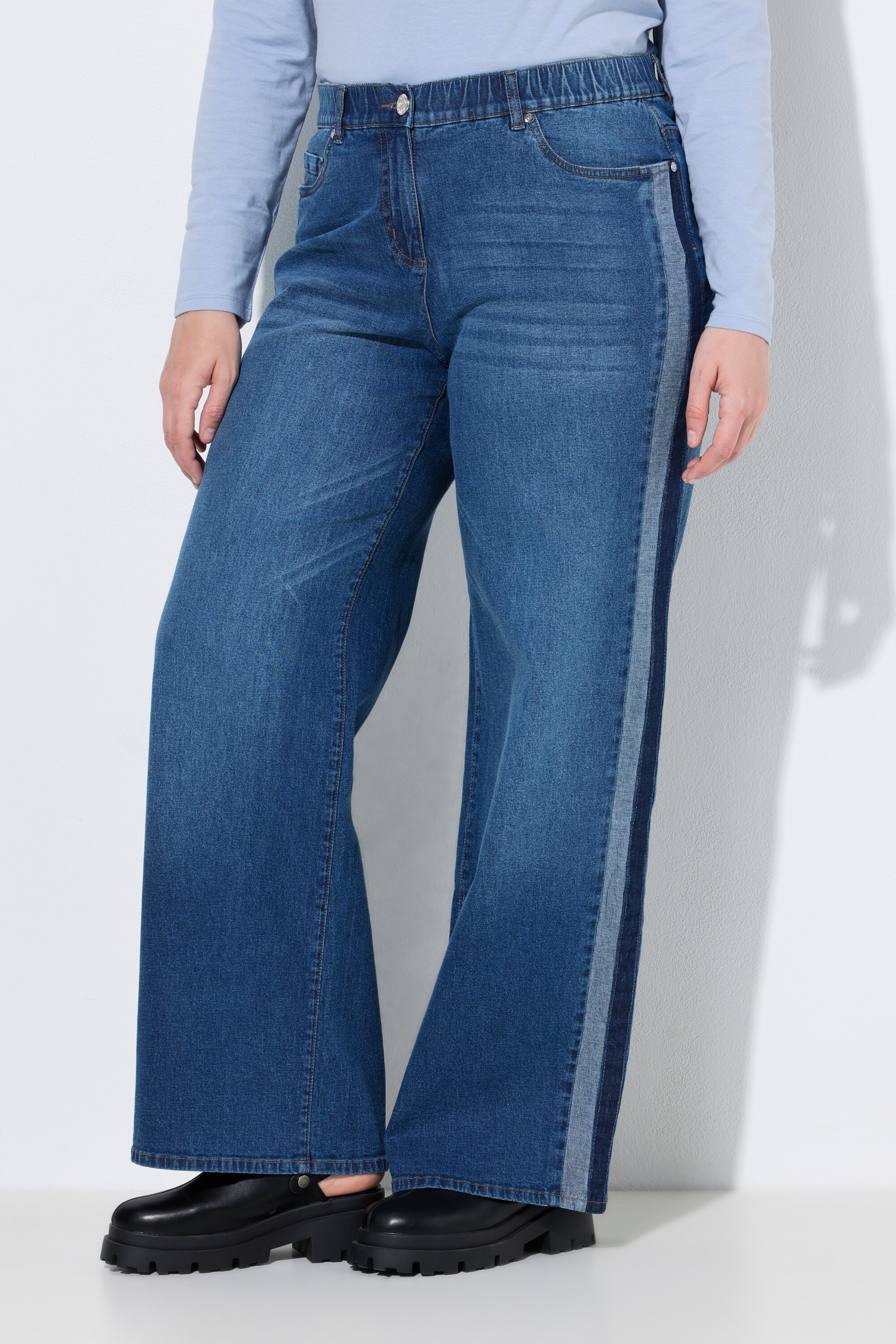 Jean Mary jambe large et taille confortable, ULLA POPKEN