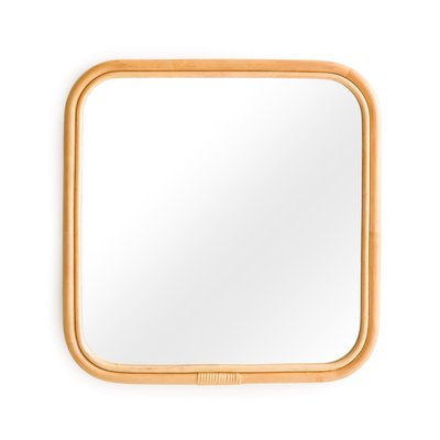 Miroir carré en rotin 60x60 cm, Nogu LA REDOUTE INTERIEURS