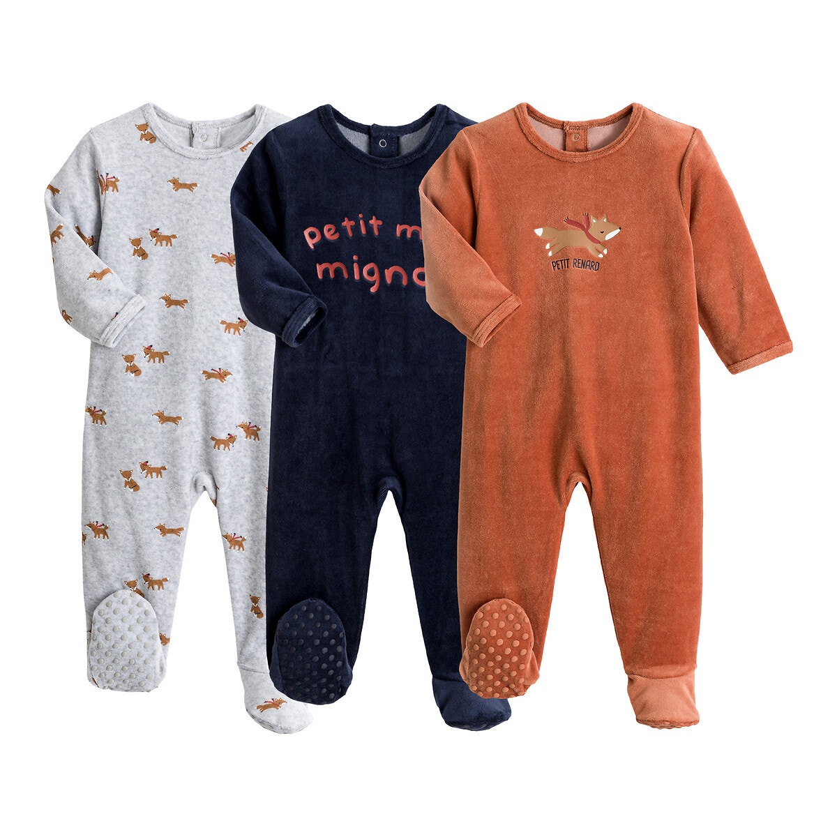 Lot 3 pyjamas 6 mois - Beaucoup - 6 mois