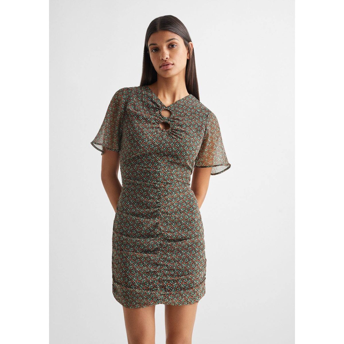 Robe c r monie fille verte La Redoute