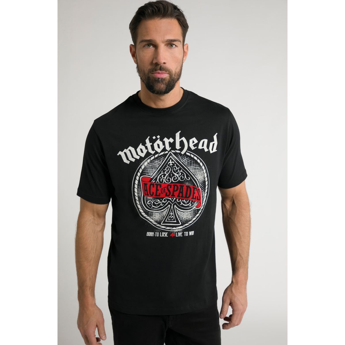 Foulard Unisexe Motörhead Logo Noir - 100% Polyester - Licence Officielle - Accessoire Fan Rock Métal - 5