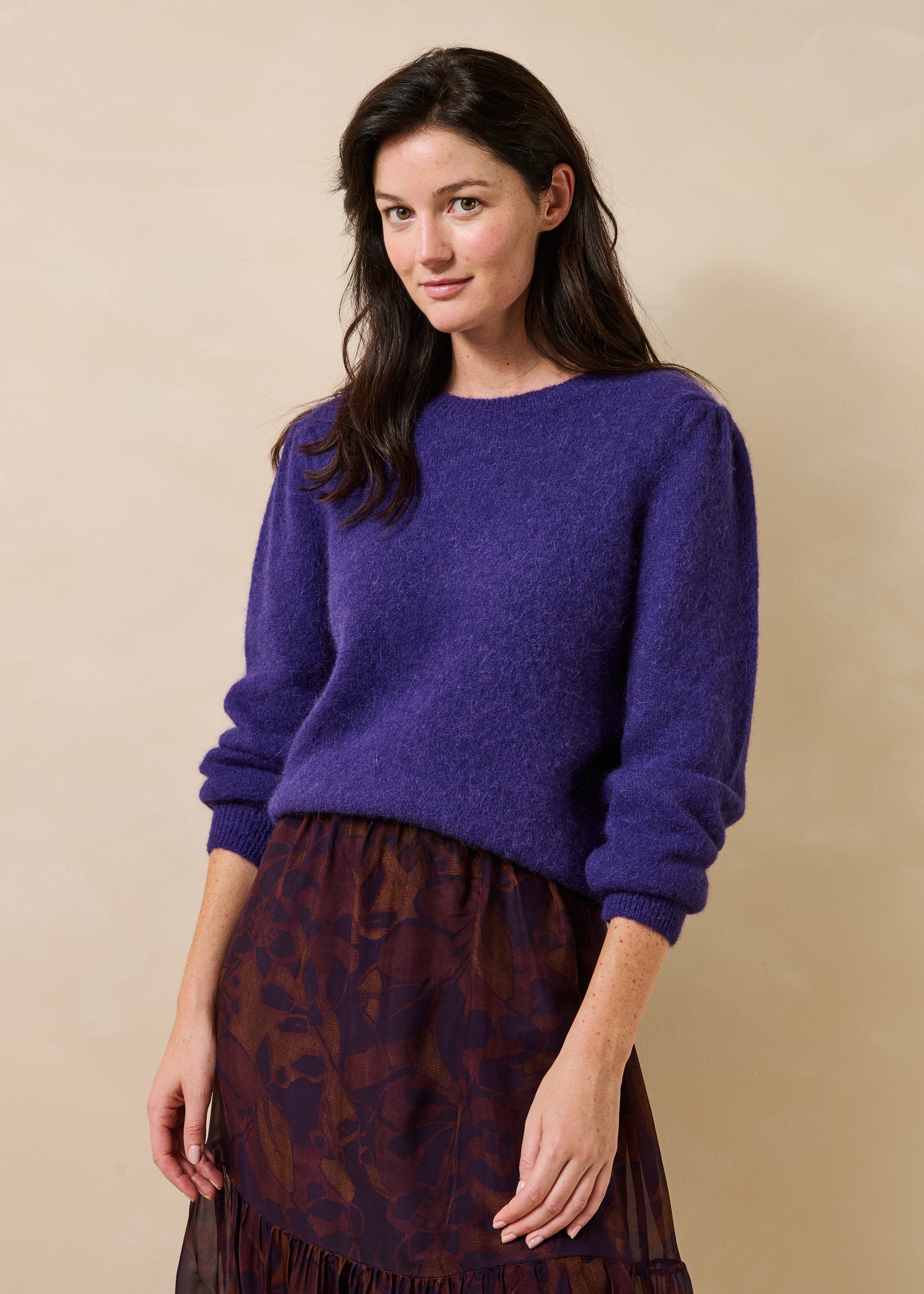 Pull manches longues col rond, LA FEE MARABOUTEE