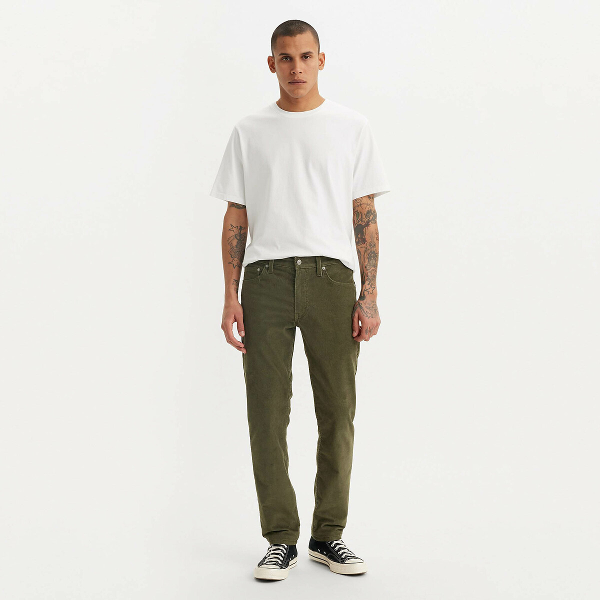 Pantalon 511 slim velours Levi s olive night s14w cord La Redoute