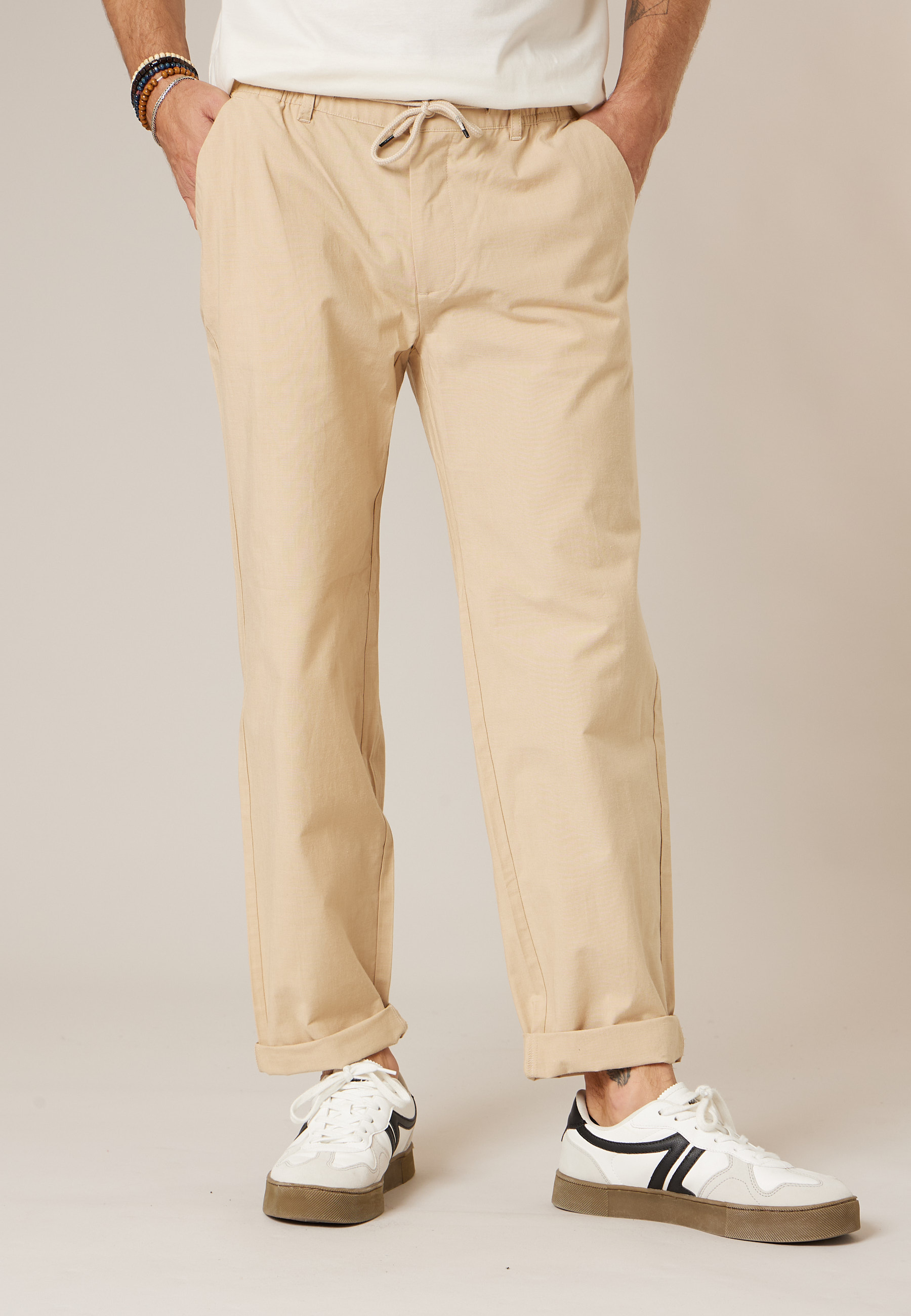 Pantalon Homme Le Glazik 98% Coton - Taille 42 Beige - Neuf Avec étiquettes