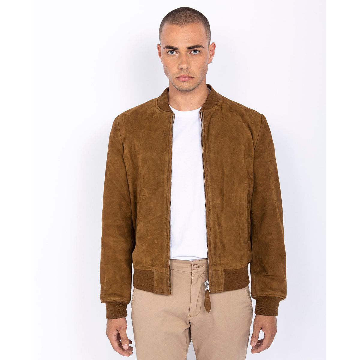 Bombers hotsell homme cuir