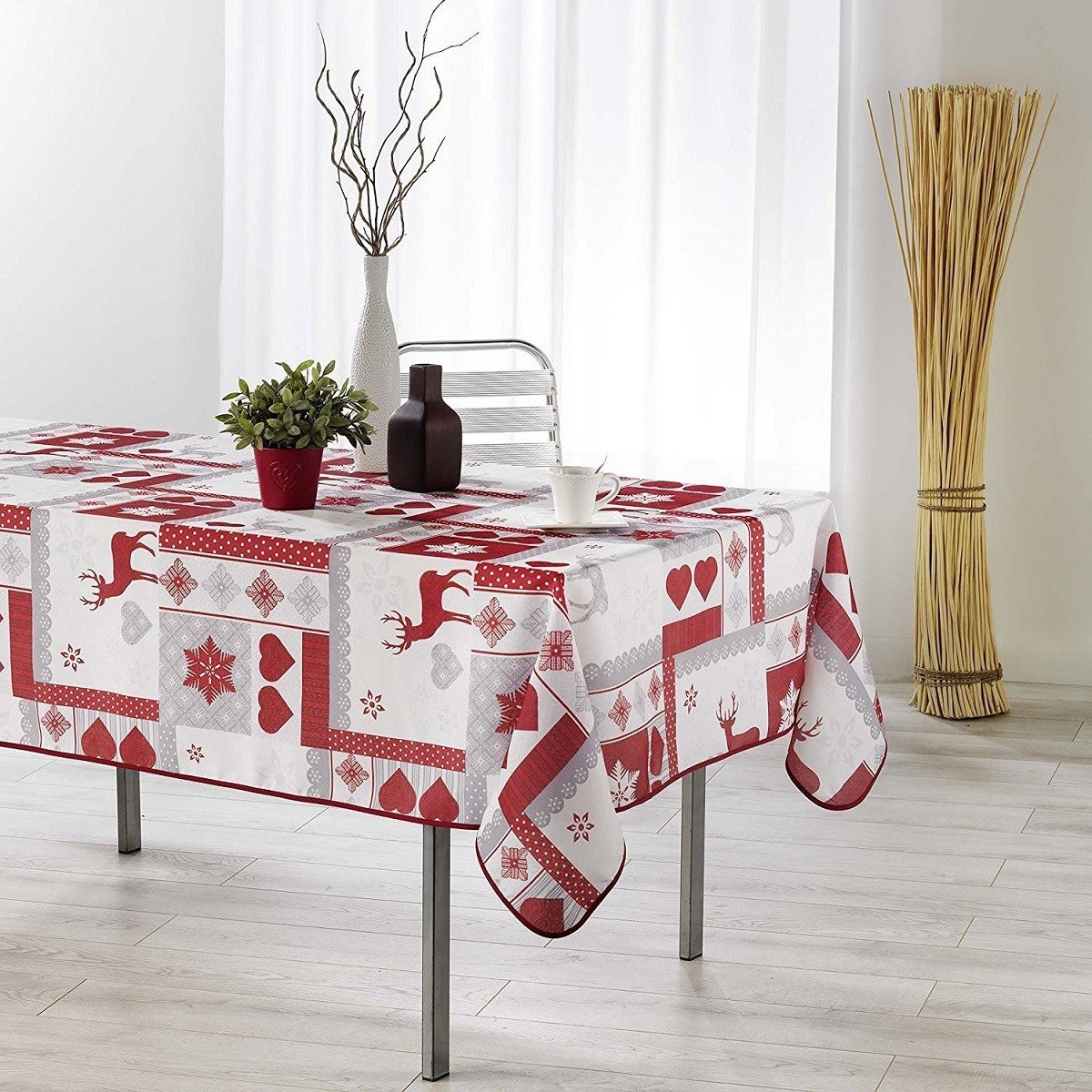 Nappe rectangle Winter love, EDEN