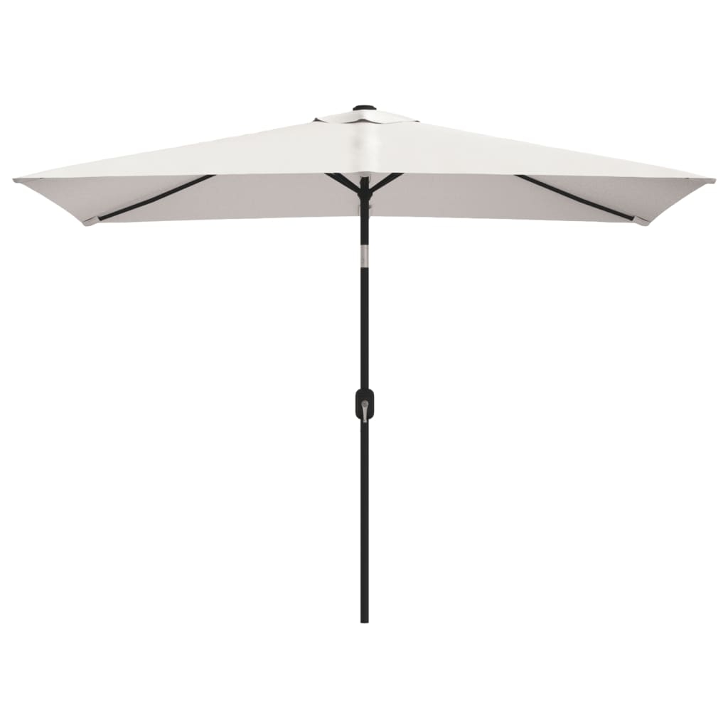 Parasol d'extérieur rectangulaire inclinable, HOME MAISON