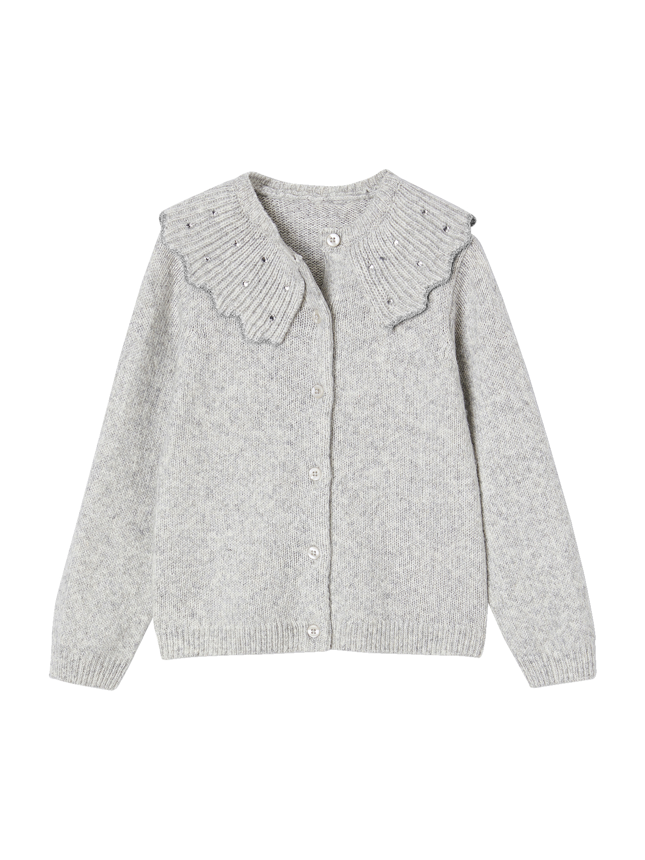 Gilet En Denim Pour Fille Yao - Printemps Automne Avec Paillettes Et Hibou, Manteau Décontracté