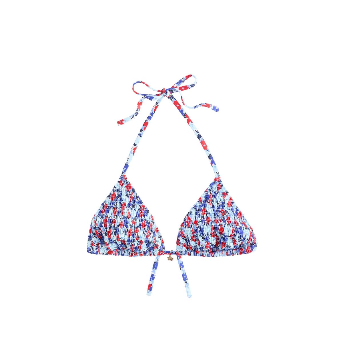 Haut de bikini triangle froncé, NEXT