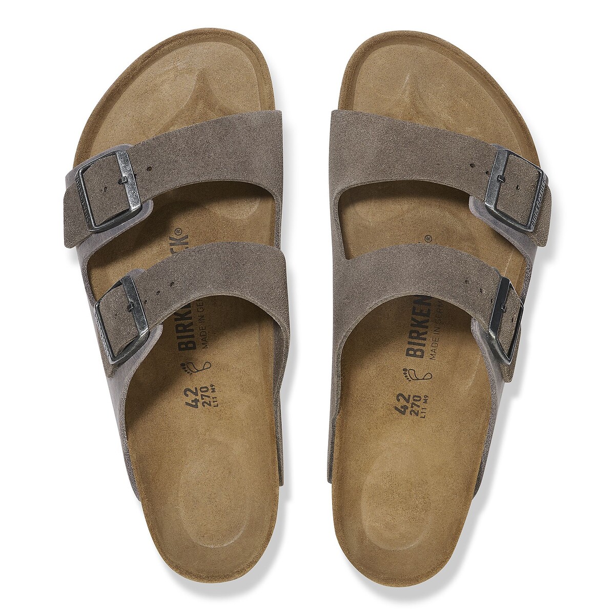 Birkenstock Mules de piel con doble correa Arizona — photo 3